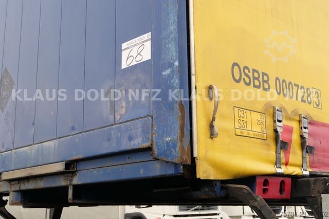 Växelflakssläp KRONE WP 7.3 LS5-CS Pritsche Plane BDF Bordwände