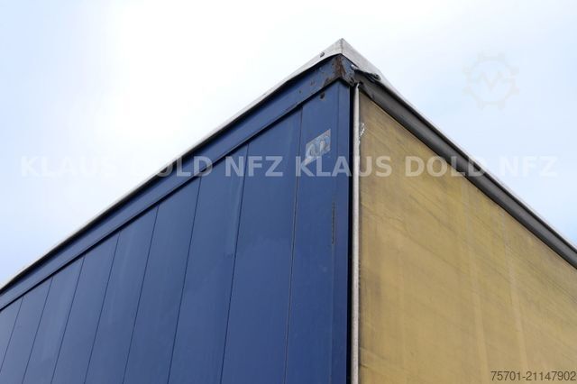 Växelflakssläp KRONE WP 7.3 LS5-CS Pritsche Plane BDF Bordwände