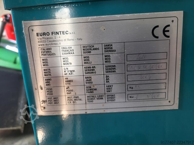 Pladeafgratningsmaskine Euro Fintec Fintec 410