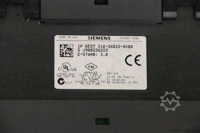 Kompaktowa jednostka Siemens 6ES7 216-2AD22-0XB0 6ES 221-1BF22-0XA0