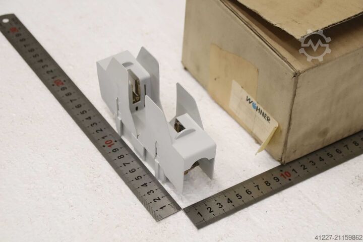 Biztosíték alsórész, 12 darab wöhner NH Gr. 00  125 A