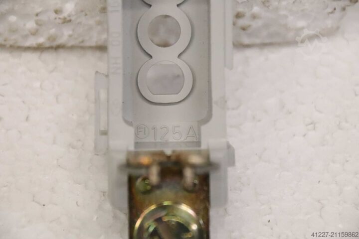 Biztosíték alsórész, 12 darab wöhner NH Gr. 00  125 A