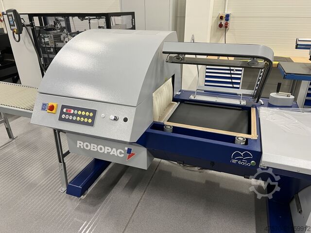 Zsugoralagút hegesztővel Robopac Pack 6050A Shrink Tunnel with Sealer