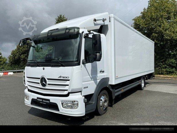 Furgone personalizzato MERCEDES-BENZ Atego 823 L Koffer 7,30m* LBW 1to*Klima*Alu*TOP