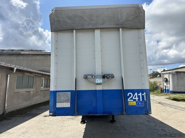 Semirimorchio con telone Fellechner SC31-S36 Edscha Liftachse