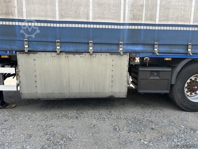 Semirimorchio con telone Fellechner SC31-S36 Edscha Liftachse