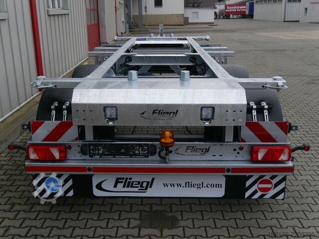 Ανταλλαγή πλαισίου Fliegl 3-Achs Wechselanhänger DWP 240 Standard