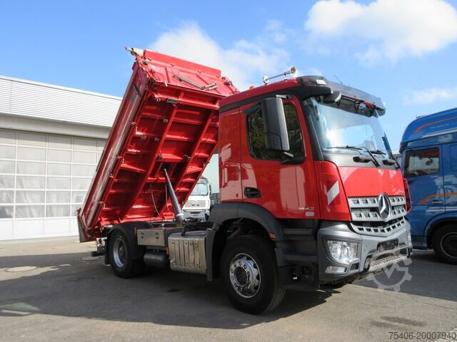Třístranný sklápěč mercedes-benz Arocs 1843 Dreiseitenkipper