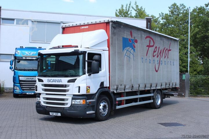 LKW mit Pritsche & Plane Scania P280 E6 Schiebeplane  Edscha  LBW 2t.  Navi