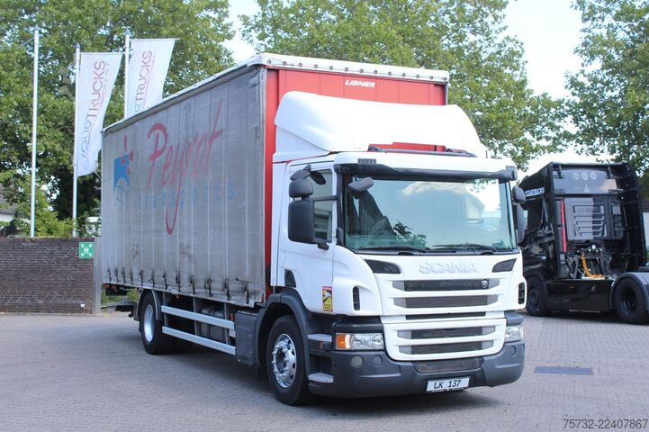 LKW mit Pritsche & Plane Scania P280 E6 Schiebeplane  Edscha  LBW 2t.  Navi