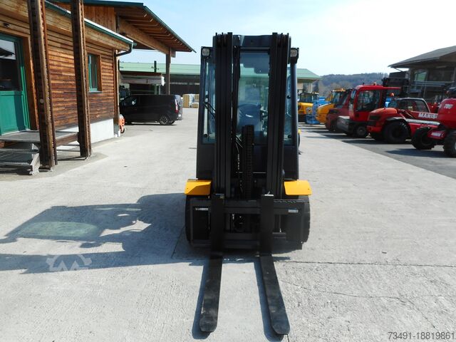 4-wiel heftruck Jungheinrich DFG430s Triplex + SS