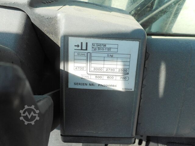 4-wiel heftruck Jungheinrich DFG430s Triplex + SS