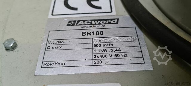 Metalen stofzuiger met tafel Acword BR100