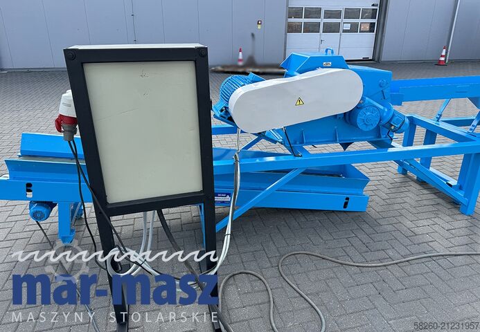 Wood shredder / chipper Vecoplan 350/140