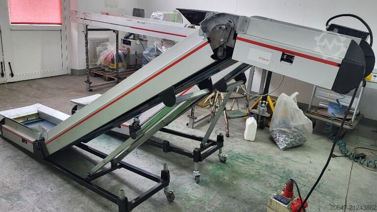 Angle conveyor belt Z 325(70+200+55) x 31 cm MTF Technik Z Förderband