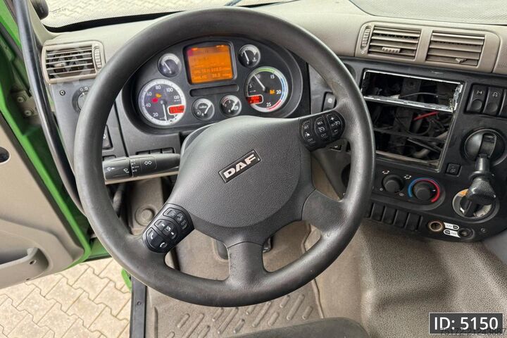 Crane truck DAF CF 85.410 SC, Euro 5, 8x2 / Hiab 422 EP5 + Radi...
