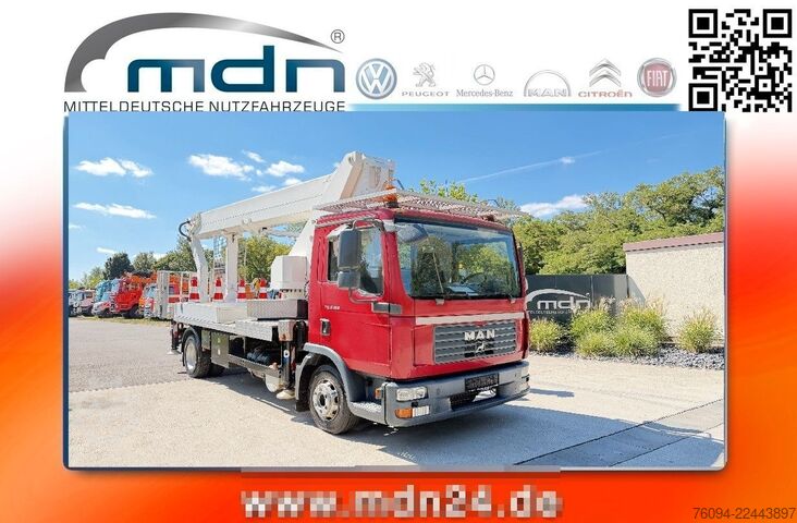 Radna platforma montirana na kamionu MAN TGM 8.180 Hubsteiger WUMAG WT300 30m