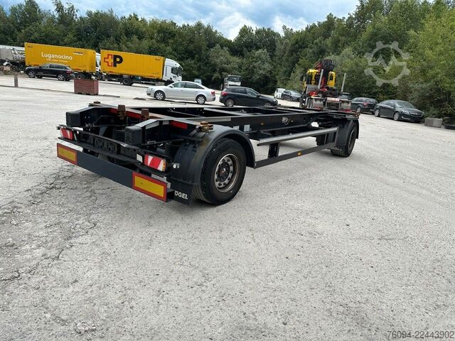 Rimorchio con telaio KÖGEL AW18-19.5 BDF SAF Container Anhänger