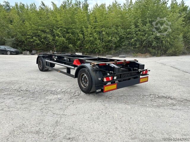 Rimorchio con telaio KÖGEL AW18-19.5 BDF SAF Container Anhänger
