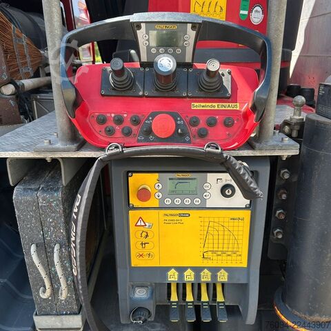 Basculantă MAN TGS 28.480 6x4-4 ALLRAD KRAN 19m SEILWINDE Wechs