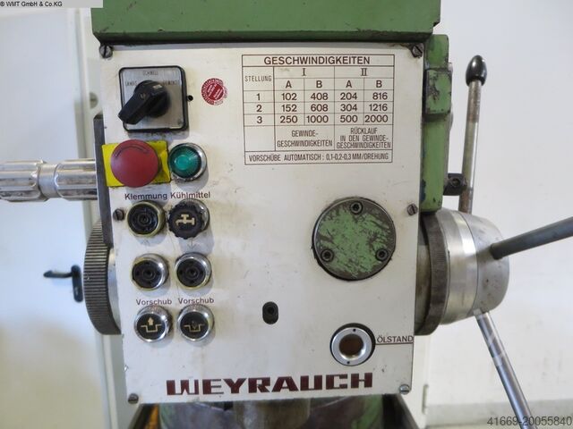 Brza radijalna mašina za bušenje WEYRAUCH SW 32G