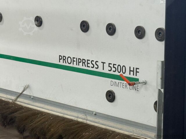 WEINIG + ABB Robot automatic gluing and sizing line WEINIG PowerMat 2400+ ProfiPress T 5500 HF