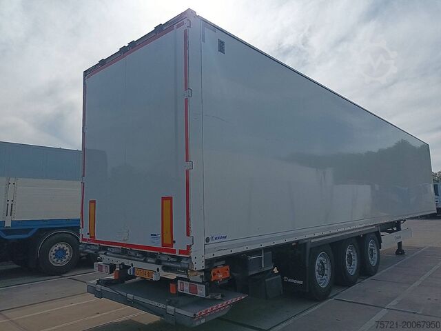 Gesloten bak KRONE SD DRYLINER 2T TAILLIFT LBW KLEP