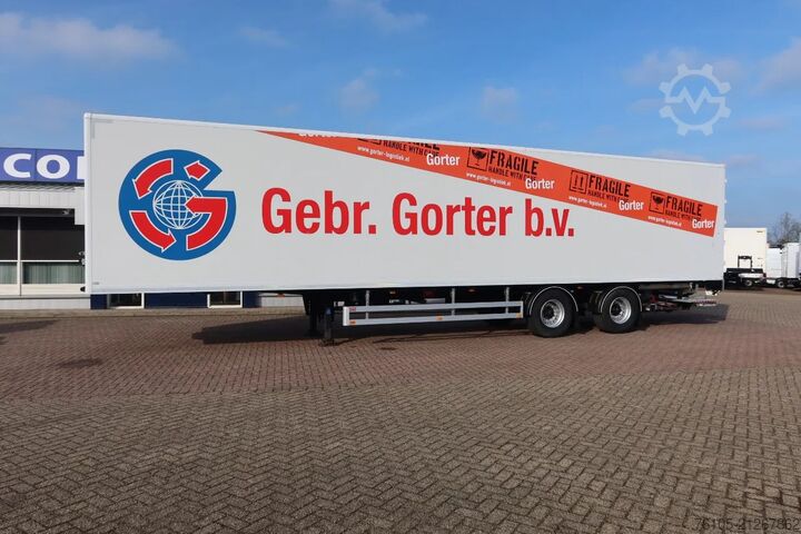 Box body Pacton ET  4. 2 Gesloten+Klep 1500kg. Asser. Eigen acc...