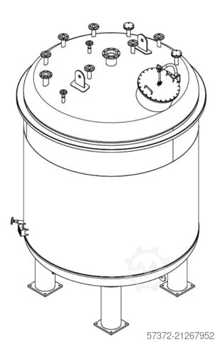 Contenedor de acero inoxidable WANG Anlagenbau I-TIX