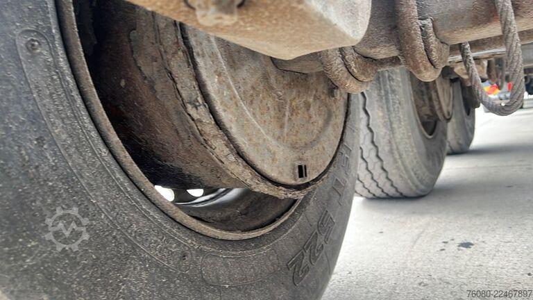 Plattformanhänger Krone SDP27 (DRUM BRAKES / FREINS TAMBOURS)