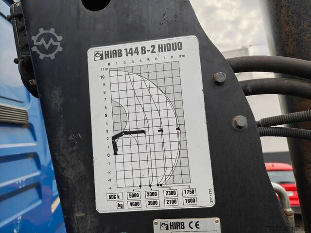 Hakenarmsystem MAN TGX 26.400 Container Hyvalift Crane HIAB 144