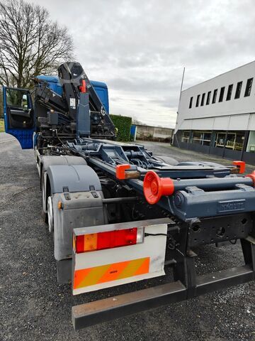 Hakenarmsystem MAN TGX 26.400 Container Hyvalift Crane HIAB 144