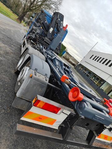 Systém ramene s hákem MAN TGX 26.400 Container Hyvalift Crane HIAB 144