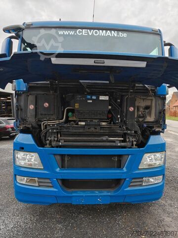Systém ramene s hákem MAN TGX 26.400 Container Hyvalift Crane HIAB 144