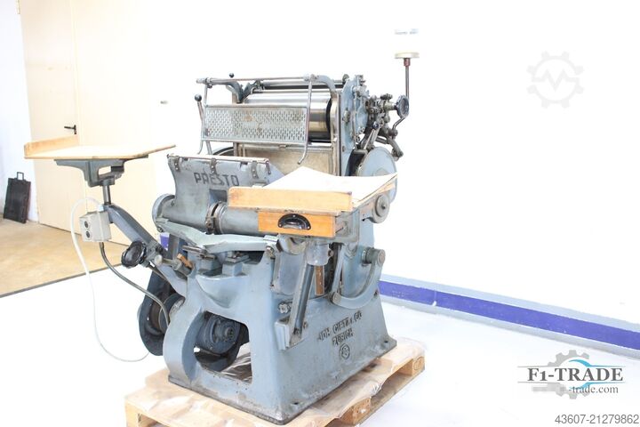 Automatisk stempelskærer Joh. Cietz PRESTO