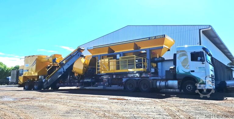 Asfaltblandingsanlæg Lintec mobile asphalt plant 80 To./h