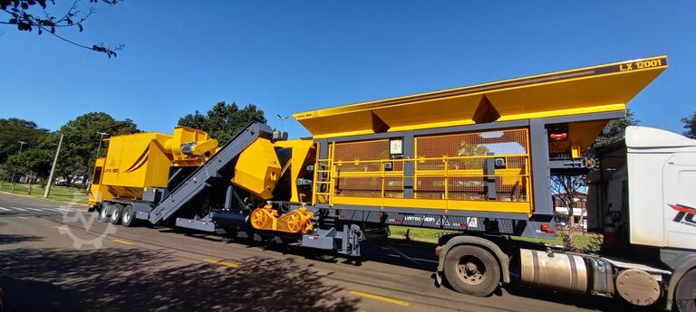 Planta mezcladora de asfalto Lintec mobile asphalt plant 120 To./h