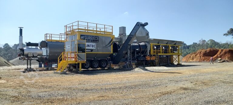 Planta mezcladora de asfalto Lintec mobile asphalt plant 120 To./h