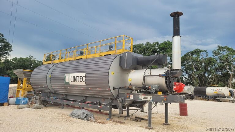 Planta mezcladora de asfalto Lintec mobile asphalt plant 120 To./h