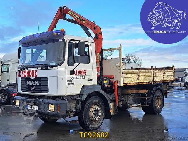 Skraldevogn MAN F 2000 19.314