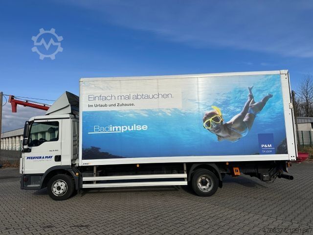 Dobozos furgon MAN TGL 8.160 / Seitentür / LBW