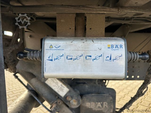 Dobozos furgon MAN TGL 8.160 / Seitentür / LBW