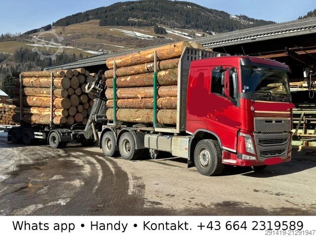 Logging truck VOLVO FH 550 6x4 Holzlkw Baujahr : 2007