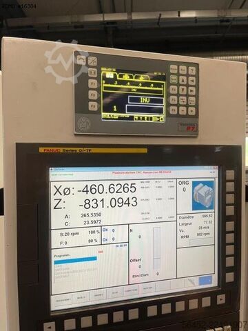 Rectifieuse cylindrique cnc GER CUE 1000 CNC