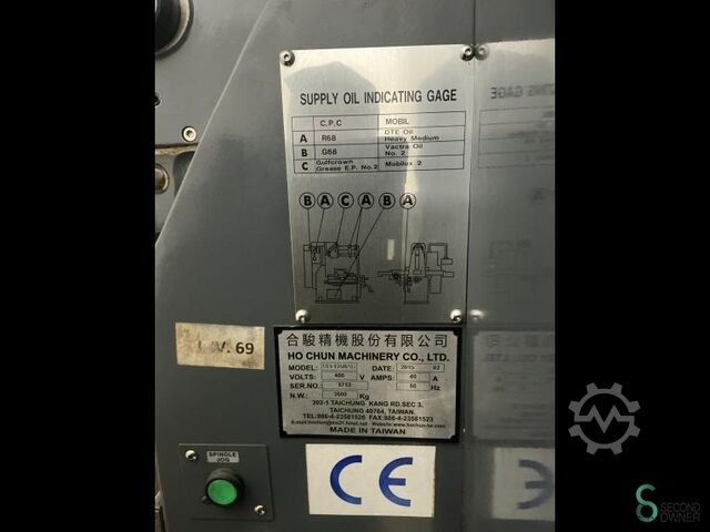 Fräsmaschinen  Ho Chun HU-1250AH 2015 Ho Chun 