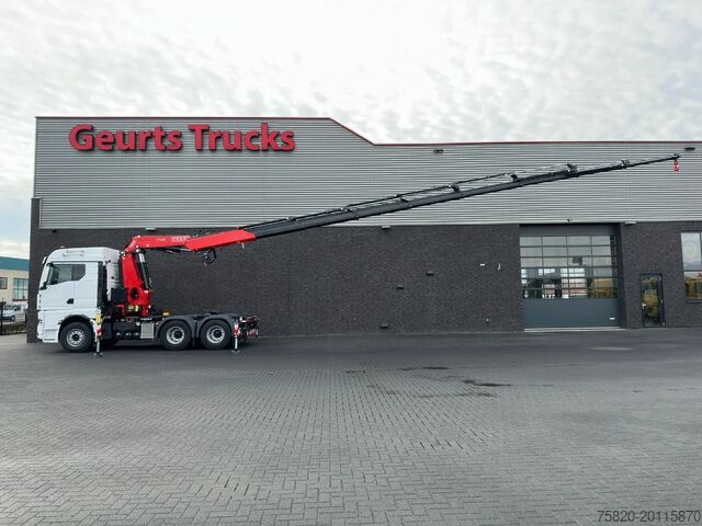 Vrachtwagen met kraan MAN TGX 33.520 6X4 TREKKER-BAKWAGEN COMBI + FASSI F...
