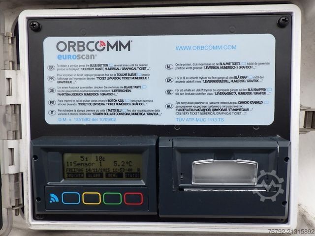 Koeloplegger SCHMITZ CARGOBULL SKO 24/L FP 45 Carrier HE 19/Doppelst./Trennwand