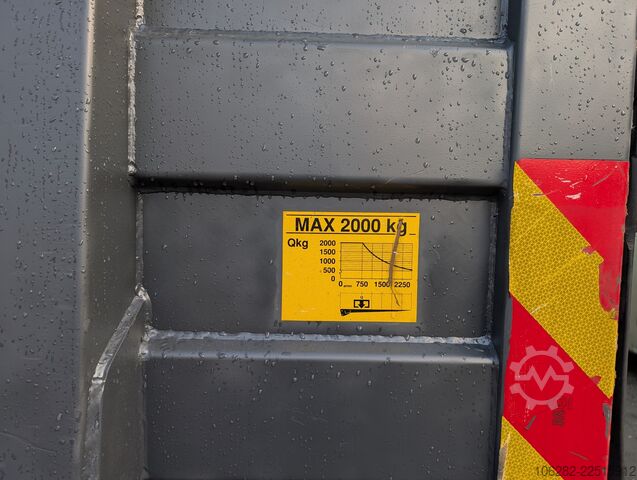 Camión caja Volvo FL-280 4x2 16Tons EURO5 Portaltüren