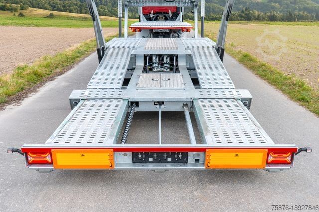 Autószállító teherautó MERCEDES-BENZ Actros mit Anhänger für 6 PKW