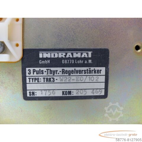Component Indramat TRK3-W22-EO/102 - TRK3-W22-EO / 102 3 Puls-Thyr.-Regelverstärker